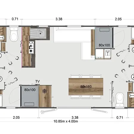 Du De A 15' Du Puydufou キャンプ場